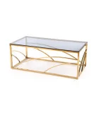 UNIVERSE COFFEE TABLE, FRAME - GOLD, GLASS - SMOKE order